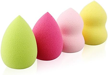 4pcs Makeup Foundation Sponge Blender Puff Flawless Powder Smooth Beauty
