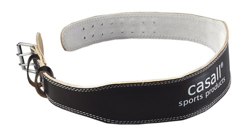 Casall Gewichthebe-Gürtel Leder, schwarz