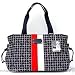 Kate Spade Classic Noel Baby Diaper Bag Tote Navy with Red/White Stripe