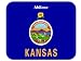 US State Flag - Abilene, Kansas (KS) Mouse Pad