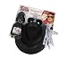 Michael Jackson Costume Accessory Kit with Wig, Hat, Glove and Glasses