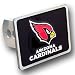Arizona Cardinals Large Zinc Trailer Hitch Cover - NFL Football Fan Shop Sports Team Merchandise