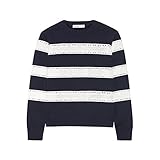 (サカイ) Sacai レディース トップス ニット・セーター Luck broderie anglaise-paneled wool sweater 並行輸入品