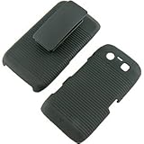 Superior Rubberized Hard Shell Case w/ Holster for BlackBerry Torch 9850 98 ....