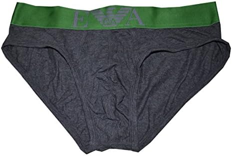 Emporio Armani Grey and Green Underwear (X Large)