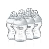 Tommee Tippee Closer to Nature 260 ml/9fl oz Feeding Bottles (6-pack)