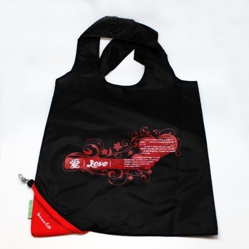 Primo Tech JMS-C1091001 Love Never Fails Heart Cute Re-usable Tote Bag