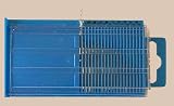 20pc MICRO-DRILL INDEX 61-80 - DREMEL compatible - METAL - WOOD - PLASTIC - HSS