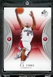 2006 07 SP Authentic T. J. Ford Toronto Raptors Basketball Card #83 - Mint Condition - In Protective Display Case !!
