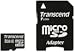 Transcend Hi-Speed Micro SDHC 8GB Class 6 Speicherkarte mit SD Adapter [Amazon Frustfreie Verpackung]