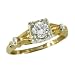 14K Antique Diamond Engagement Ring, circa 1930s