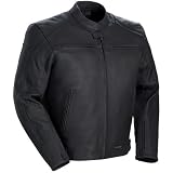 Tour Master Coaster Air II Men's Leather Sports Bike Motorcycle Jacket