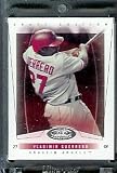 2004 Fleer Hot Prospects #47 Vladimir Guerrero Anaheim Angels Baseball Card - Mint Condition- In Protective Display Case!!
