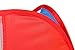 Truedays Kids Ball Pit Playpen for Toddlers, 35.4 inch with Storage Bag, Red Blue,No Balls