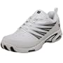 Wilson Men's Tour Strike Tennis Shoe,White/Black/Silver,7 M US