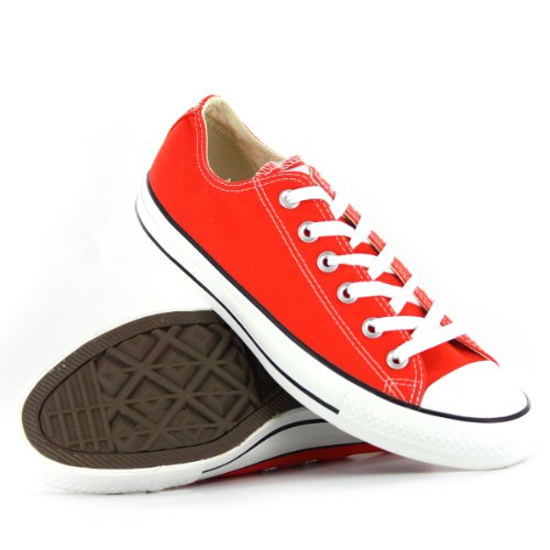 Converse Chuck Taylor Ox Orange Womens Trainers Size 7 UK