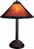 Review Normande Lighting BS1-107 / Mica and Metal Table Lamp