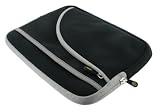 Black Tri-Pocket Neoprene Sleeve Case for Apple iPad 3G 16GB