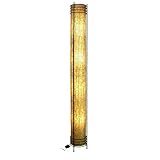 Giant Tower Abaca Shade Floor Lamp