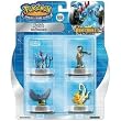 Pokemon TFG Next Quest Trading Figure Miniature Game Starter Set Riptide (Feraligatr, Brendan, Murkrow & Pikachu)