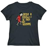 41blFpGwoTL. SL160  T Shirt Womens Black  Being a Lane Bowling Player is not for wimps  Sports Large