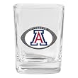 Set of 2 Arizona Wildcats Football Square Shot Glass - NCAA College Athletics - Fan Shop Merchandise
