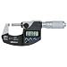 Mitutoyo Coolant Proof LCD Micrometer, Ratchet Thimble, Inch/Metric