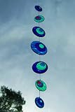 from Windhorse Peacock Eye Suncatcher, Blue
