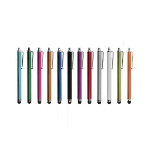 SODIAL- Rainbow 12 Pack Universal Stylus Set For Nook iPad iPhone Kindle SODIAL- Rainbow 12 Pack Universal Stylus Set For Nook iPad iPhone Kindle