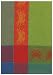 Waffle Weave 100% Cotton Crab Citrus Dishtowel 18" X 28" Set / 6