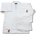 MAR Karate Uniform White (100% Cotton) Canvas Cloth 16 - oz (454g)
