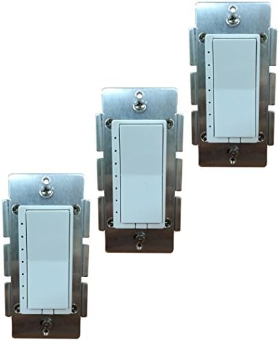 Dragon Tech WD-100 - Z-Wave Plus - Multi-Level Dimmer Switch - 3 Pack
