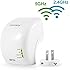 Coredy WD750 Dual Band Mini WiFi Range Extender (Repeater)/ Wireless Access Point (AP)/ Ac Router/TV Adapter with 3 x Internal Antennas Wi-Fi up to 5GHz 433Mbps and 2.4GHz 300Mbps WPS for Easy Set Up
