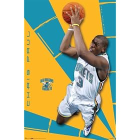 New Orleans Hornets (Chris Paul) Sports Poster Print - 24" X 36"