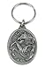 Unicorn Antiqued Keyring