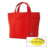 【FAT SPORT×PORTER限定コラボ】トートバッグ（中） 「MVP」　レッド【吉田カバン】の画像