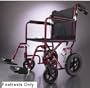 Footrests for Transport Wheelchair Black