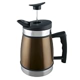 Planetary Design Table Top Stainless Steel French Presses 32oz Mocha