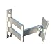 VideoSecu Articulating Swing Arm LCD LED TV Wall Mount Aluminum Alloy Bracket for VESA 100 Flat Panel Screen TV and Monitors 1EC