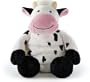 Aroma Home Hot Hugs Cow Microwavable Heat Pack with Lavender and Chamomile Pure Essential Oil - Made in England