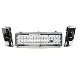 03 04 05 Land Rover Range Rover HSE Front + Side Vent Grille Chrome by Generic Product