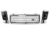 03 04 05 Land Rover Range Rover HSE Front + Side Vent Grille Chrome