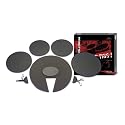 No Noise Practice Pad Set for 5 piece Rock Drum Kit