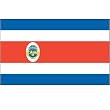 Costa Rica Flag 3ft x 5ft Superknit Polyester