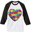 Autism awareness puzzle heart (100 pc) Jersey