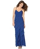 Calvin Klein Dress, Tiered Spaghetti Strap Gown