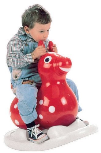 Gymnic / Rock 'n' Rody Inflatable Hopping Horse with Detachable Rocking Base