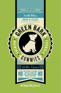 Green Bark Gummies Skin & Coat Small Bites for Dogs
