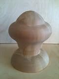6x6 Acorn Cedar Finial Post Top [CAPITOL CITY LUMBER]