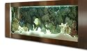 AquaBella Stainless Steel 49" Aquarium